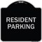 Signmission Parking Resident Parking Heavy-Gauge Aluminum Architectural Sign, 18" x 18", BS-1818-23356 A-DES-BS-1818-23356 - alternate 1